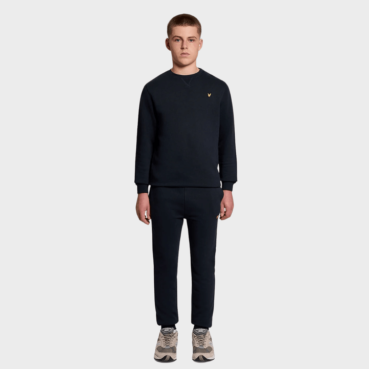 Kids Dark Navy Lyle and Scott Logo Joggers from You Know Who's