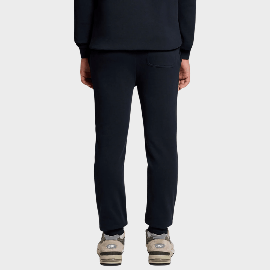 Kids Dark Navy Lyle and Scott Logo Joggers from You Know Who's