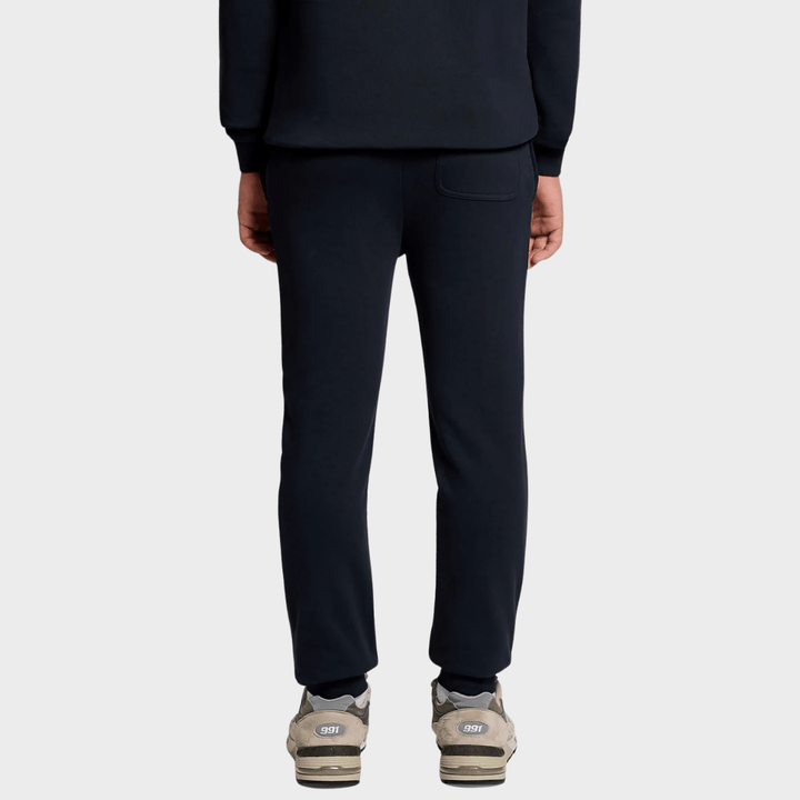 Kids Dark Navy Lyle and Scott Logo Joggers from You Know Who's