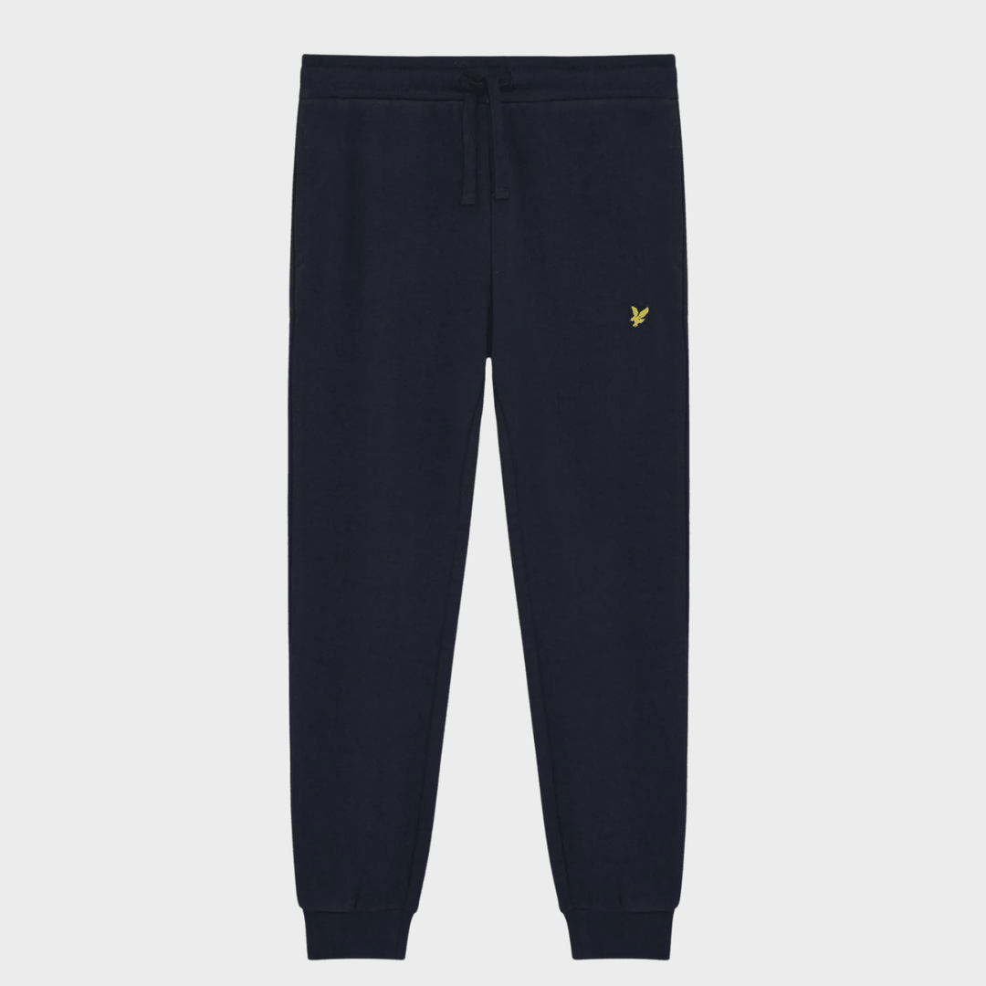 Kids Dark Navy Lyle and Scott Logo Joggers from You Know Who's