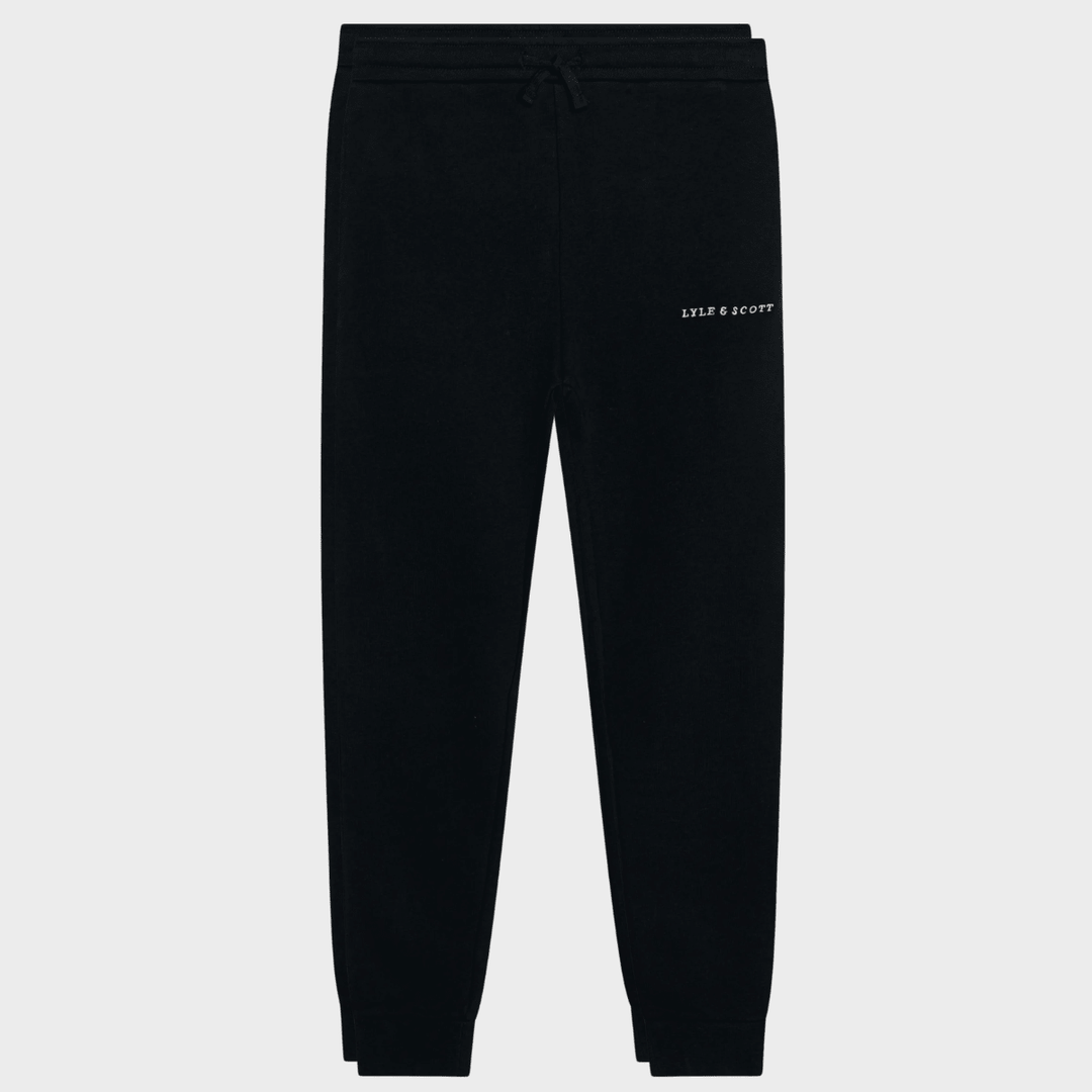 Kids Dark Navy Lyle and Scott Text Joggers from You Know Who's