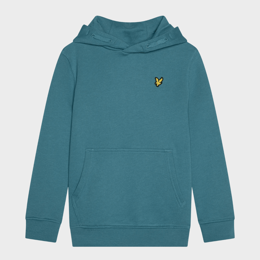 Kids Denim Lyle and Scott Logo Hoodie from You Know Who's