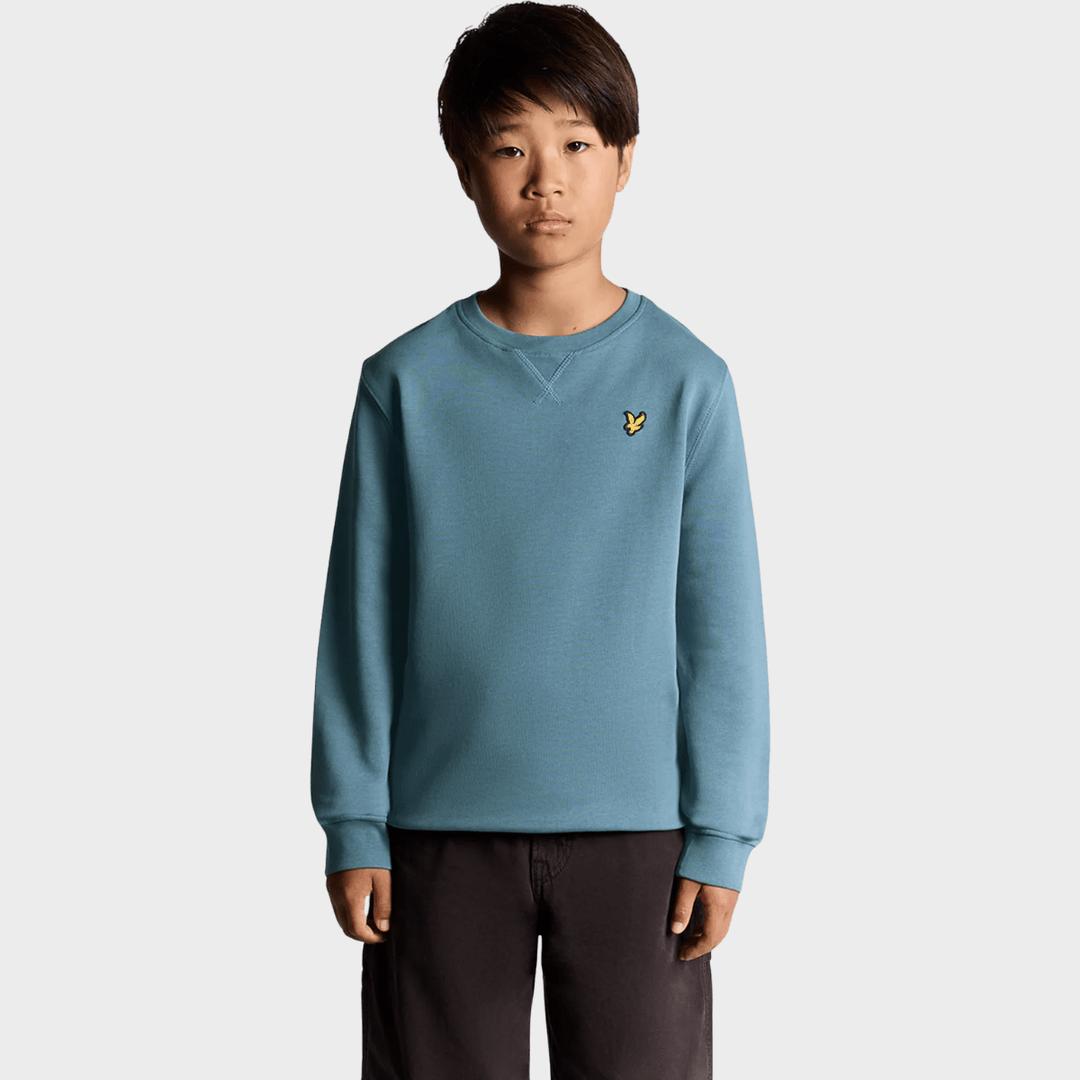 Kids Denim Lyle and Scott Logo Sweatshirt from You Know Who's