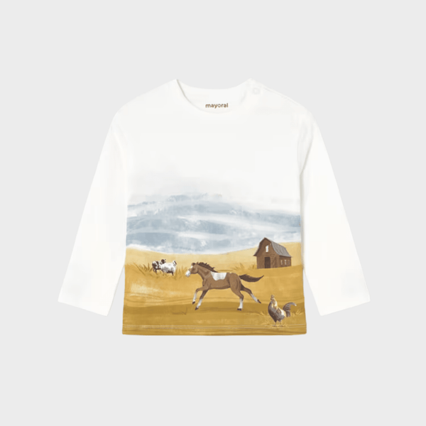 Kids Desert Scene Printed Top (6M - 4Y) from You Know Who's
