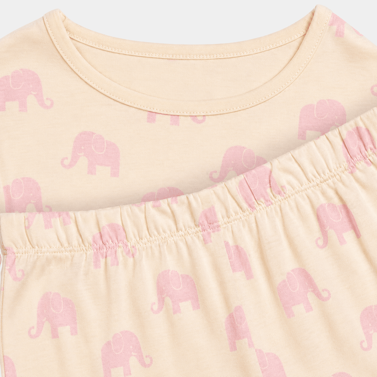Kids Elephant Green Treat Bamboo Pjs from You Know Who's