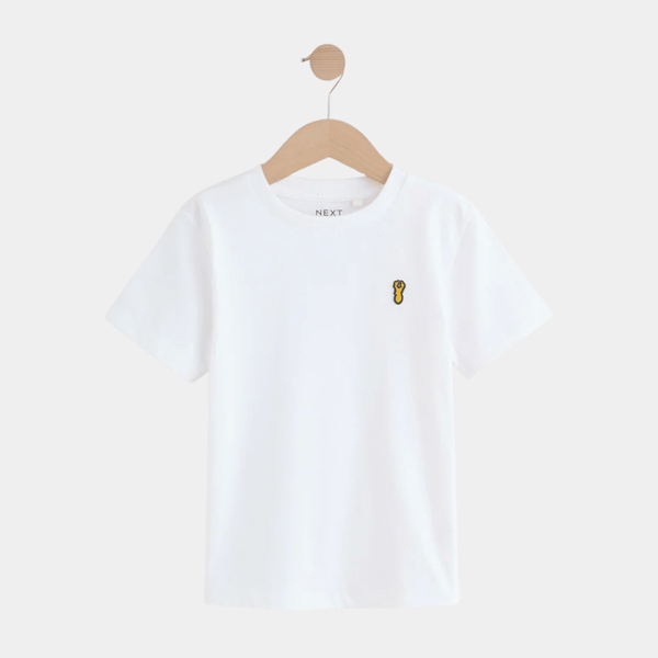 Kids Emb Badge T-Shirt from You Know Who's
