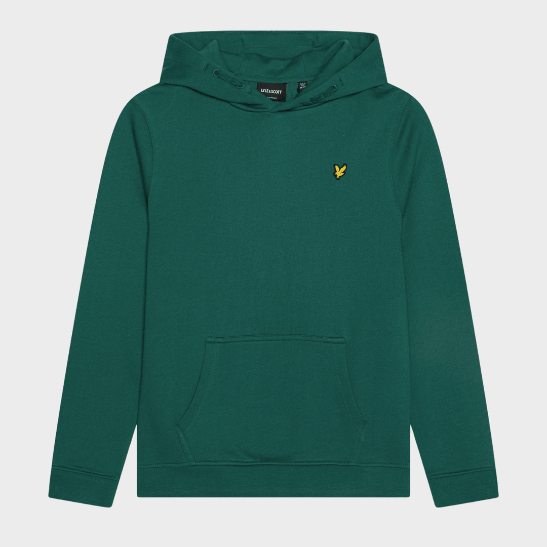 Kids Evergreen Lyle and Scott Logo Hoodie from You Know Who's