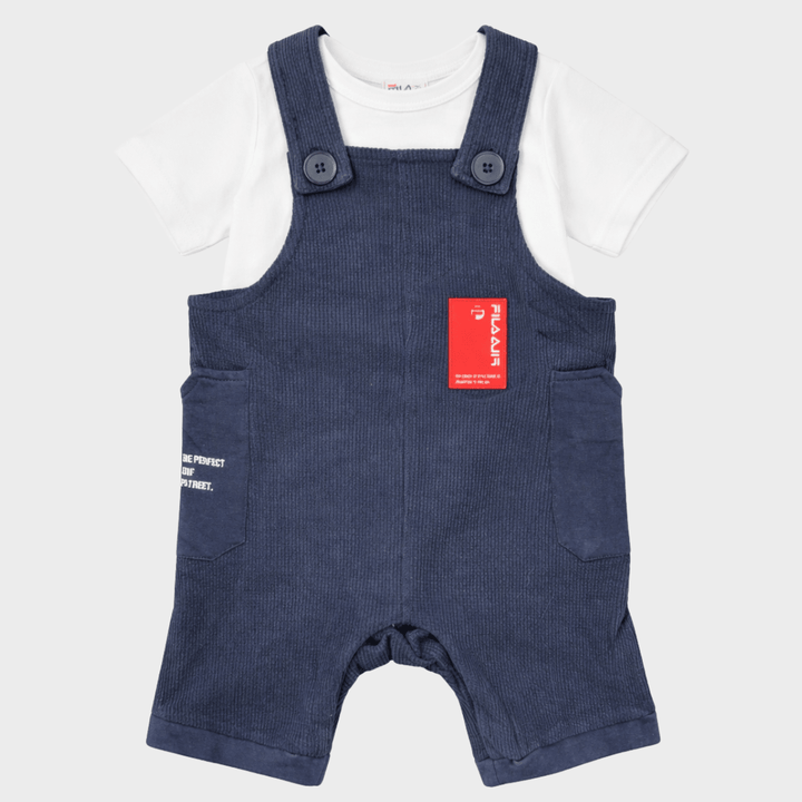 Kids Fila Dungaree Navy from You Know Who's
