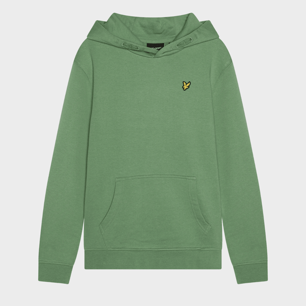 Kids Green Lyle and Scott Logo Hoodie from You Know Who's