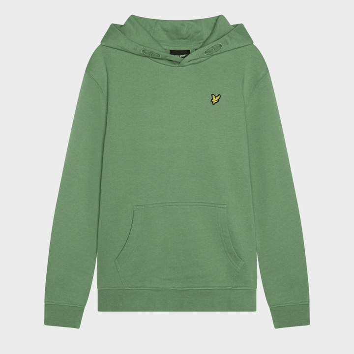 Kids Green Lyle and Scott Logo Hoodie from You Know Who's