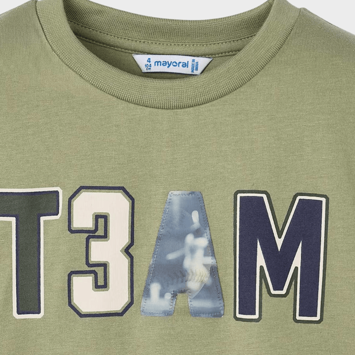 Kids Green Team Baseball Top (2Y - 10Y) from You Know Who's