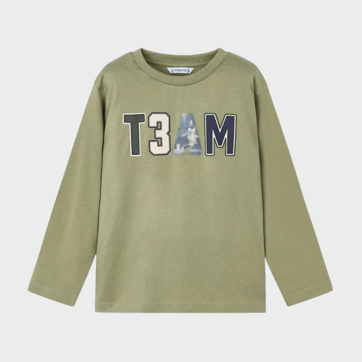 Kids Green Team Baseball Top (2Y - 10Y) from You Know Who's