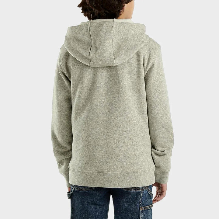 Kids Grey Carhartt Text Hoodie from You Know Who's