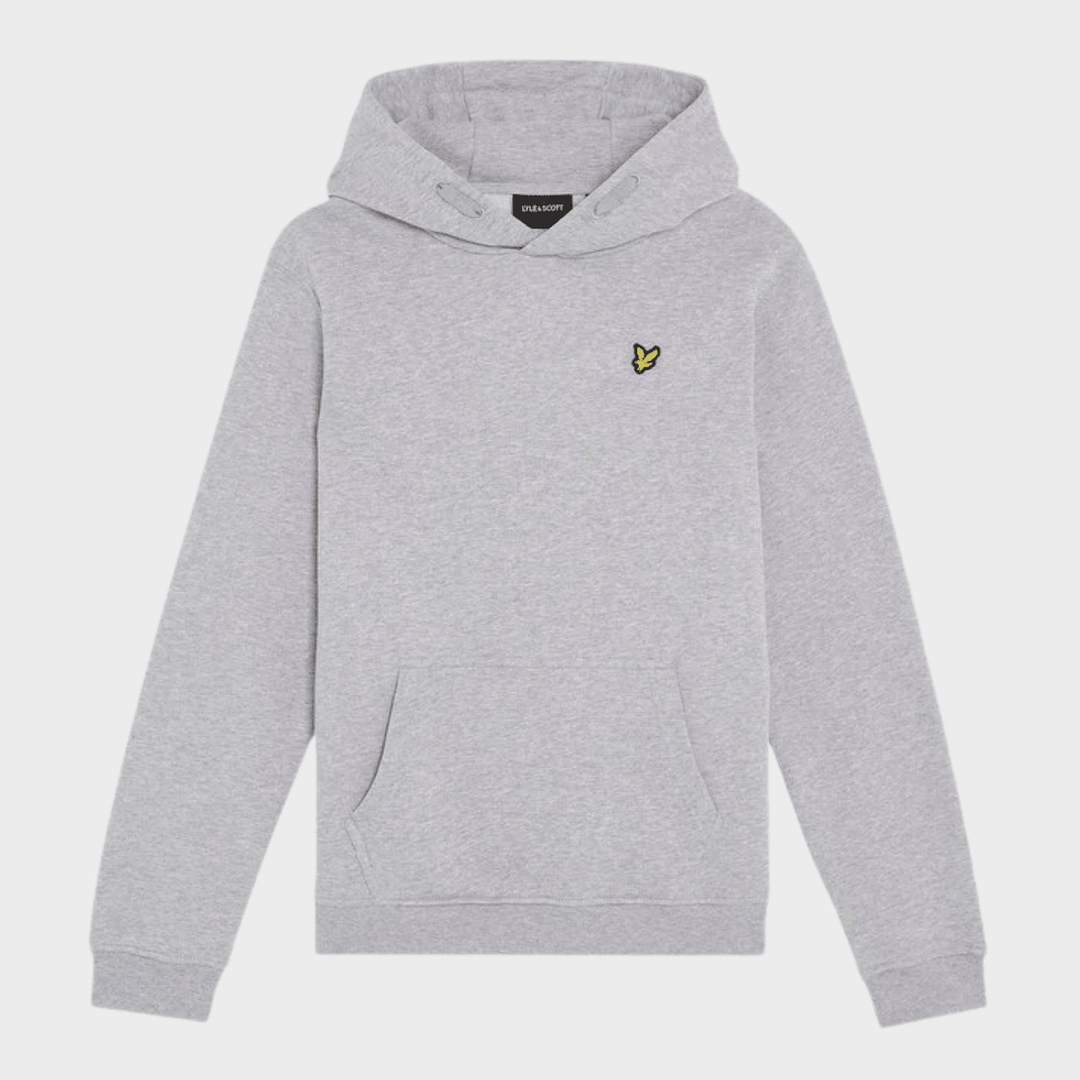 Kids Grey Lyle and Scott Logo Hoodie from You Know Who's