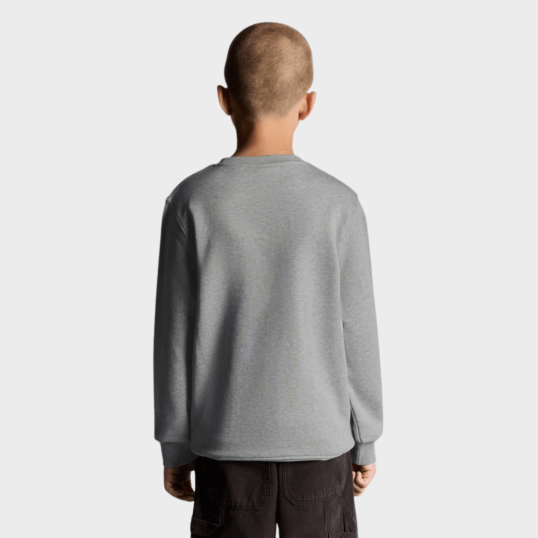 Kids Grey Lyle and Scott Logo Sweatshirt from You Know Who's