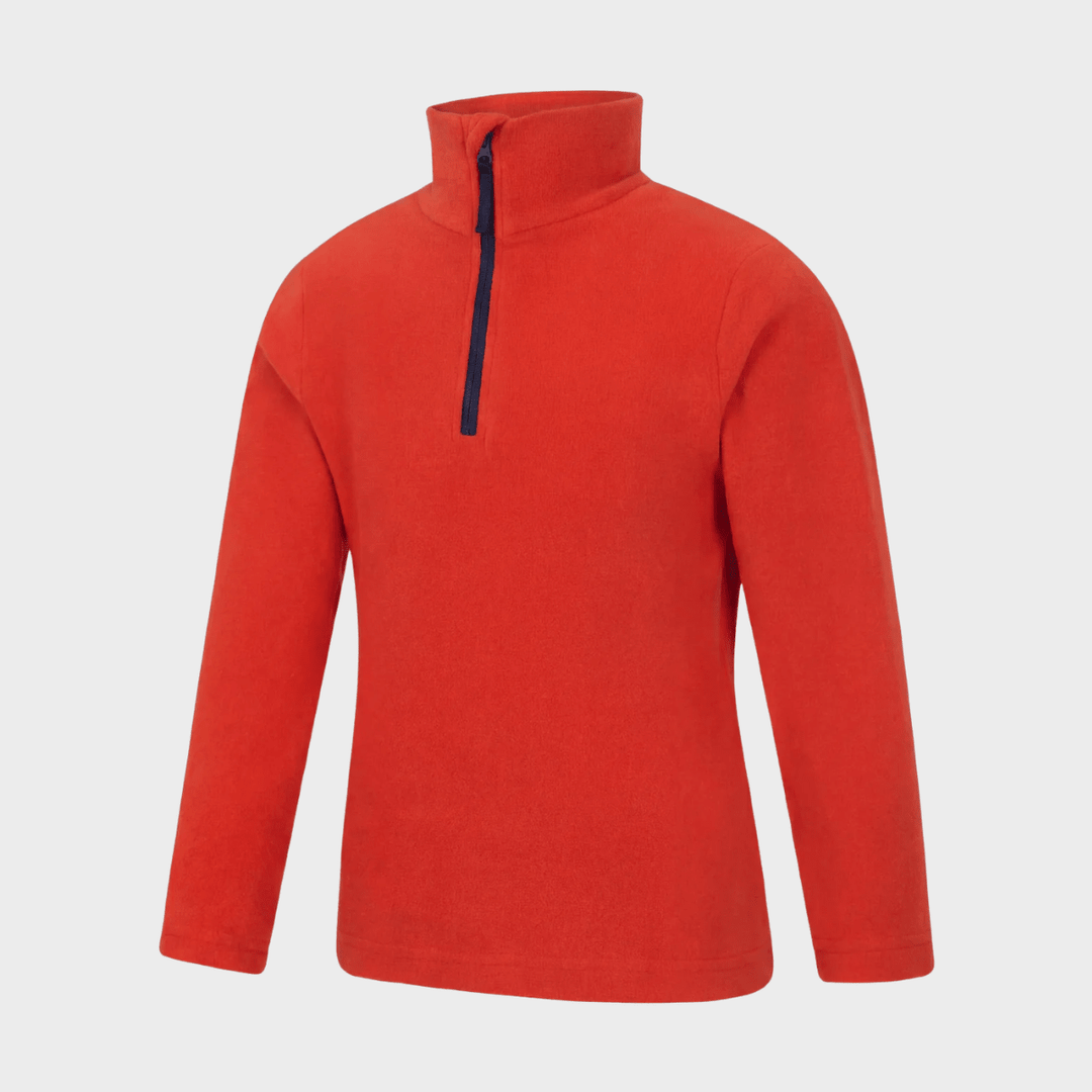 Kids Half Zip Camber Fleece Top from You Know Who's