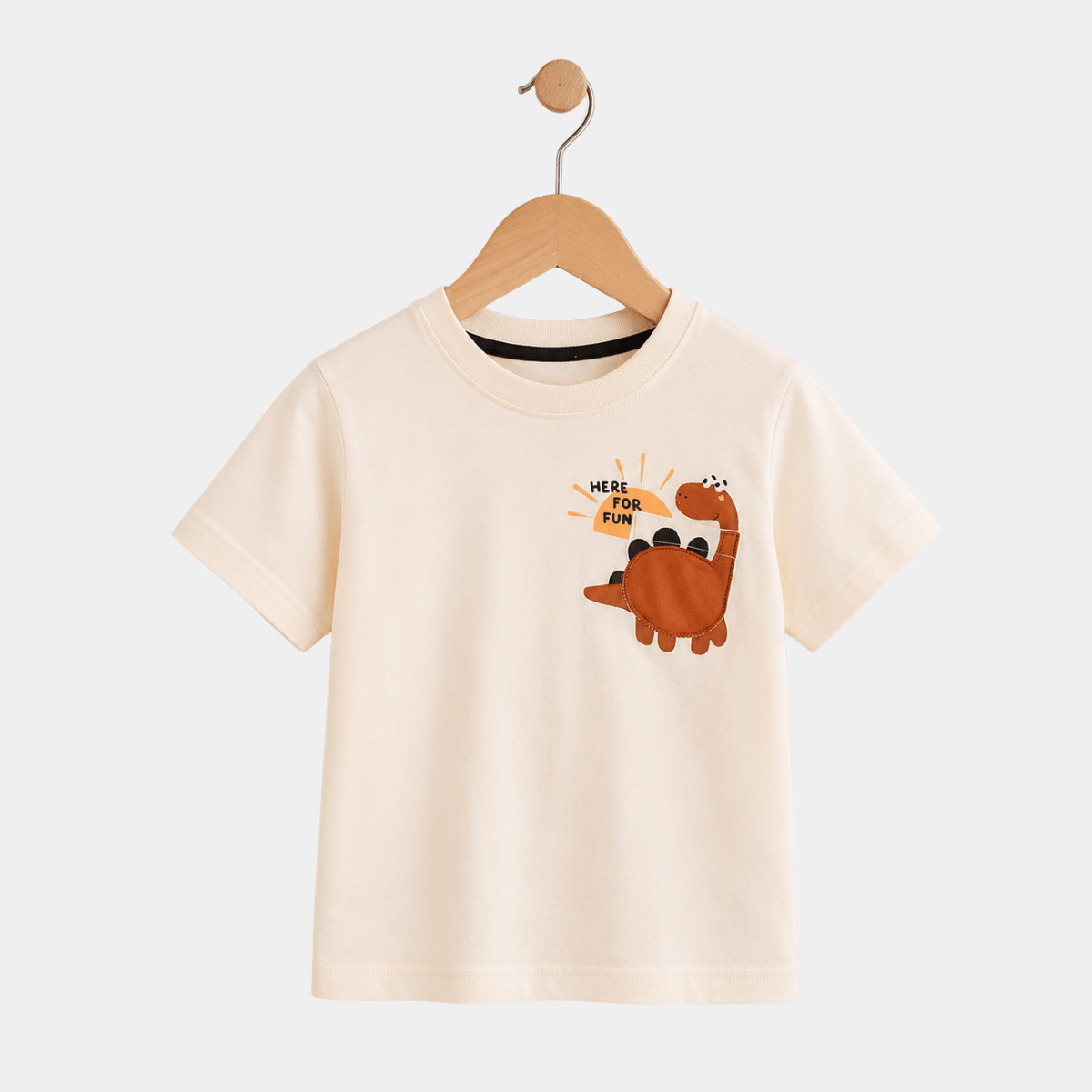 Kids Here For Fun Dino T-Shirt from You Know Who's