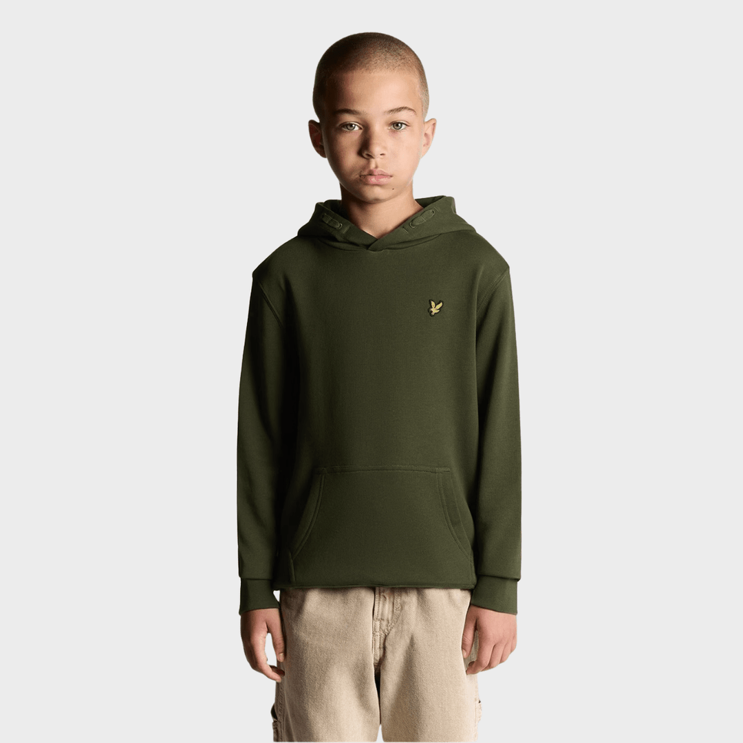 Kids Khaki Lyle and Scott Logo Hoodie from You Know Who's