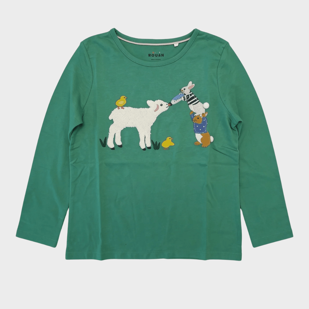 Kids Lamb Pocket Boden Top from You Know Who's
