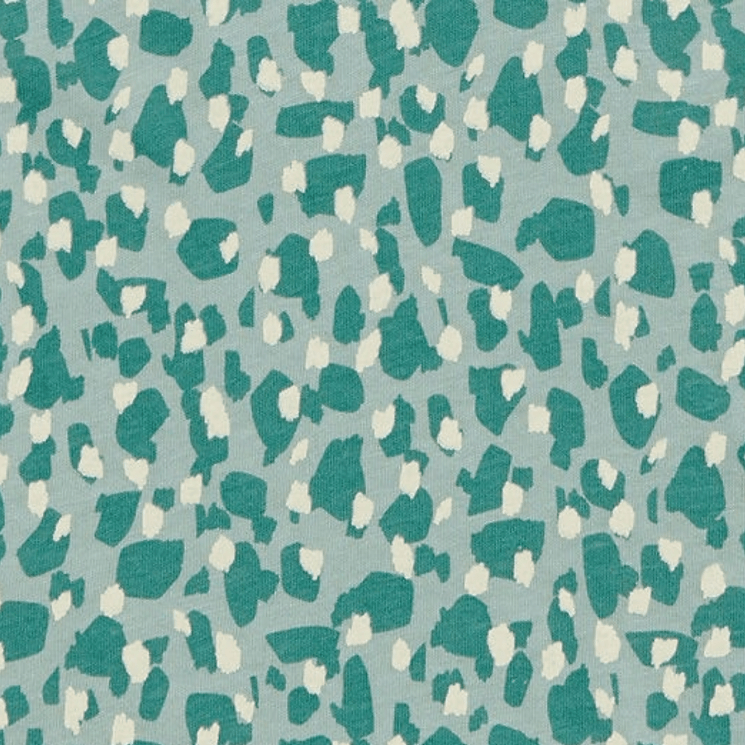 Kids Leopard Green Treat Bamboo Pjs from You Know Who's