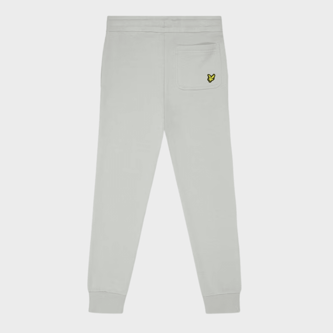 Kids Light Grey Lyle and Scott Text Joggers from You Know Who's