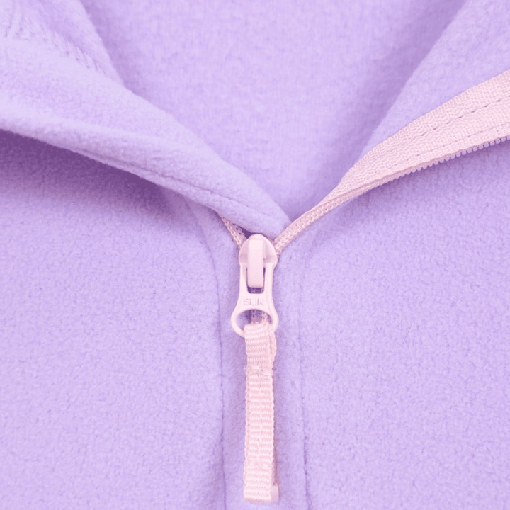 Kids Lilac 1/4 Zip Fleece from You Know Who's