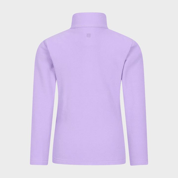 Kids Lilac 1/4 Zip Fleece from You Know Who's