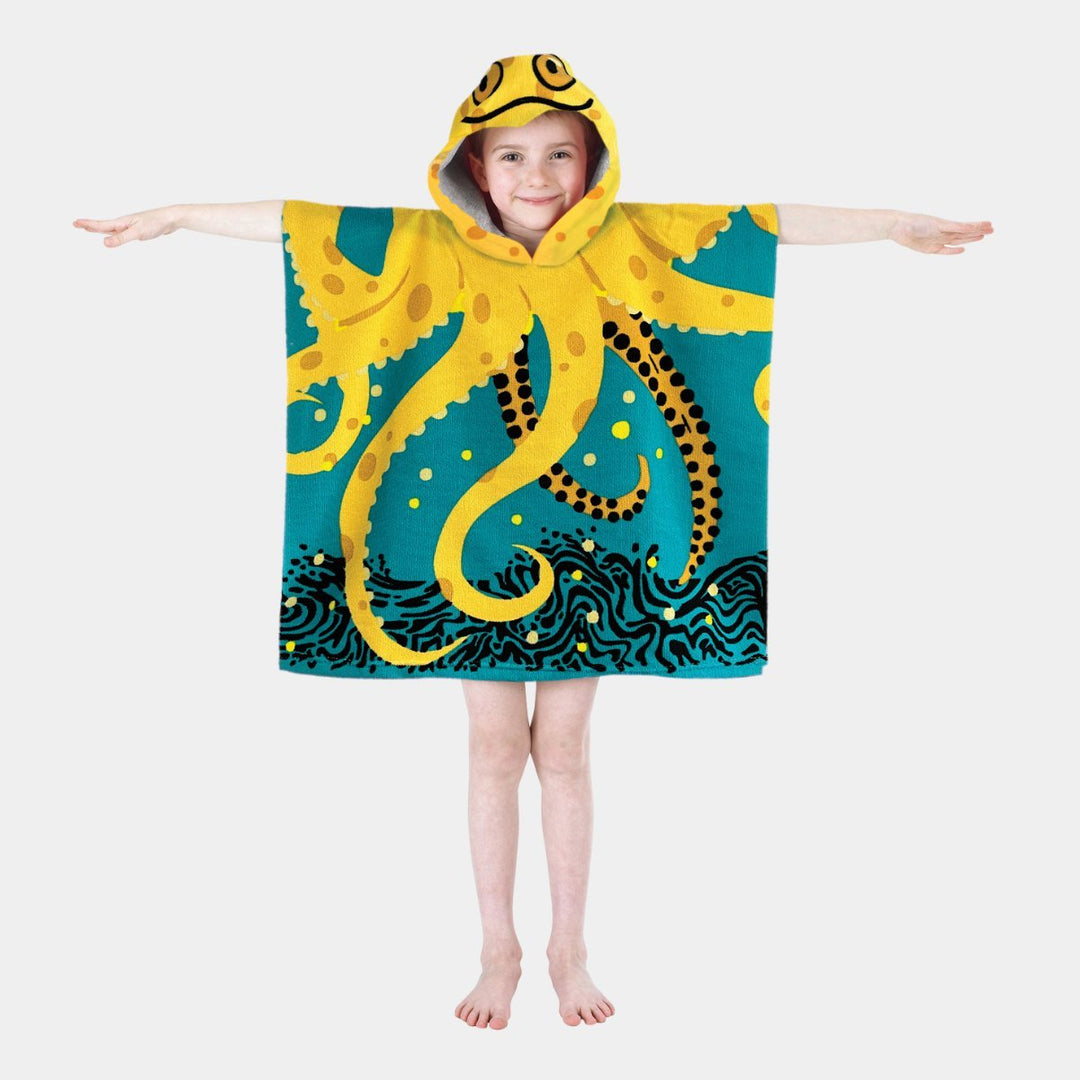 Kids Microfibre Beach Poncho from You Know Who's