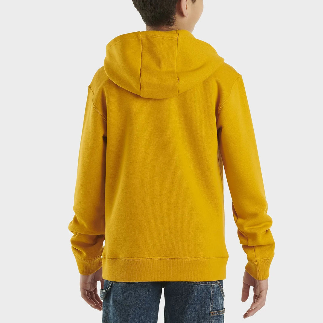 Kids Mustard Carhartt Text Hoodie from You Know Who's