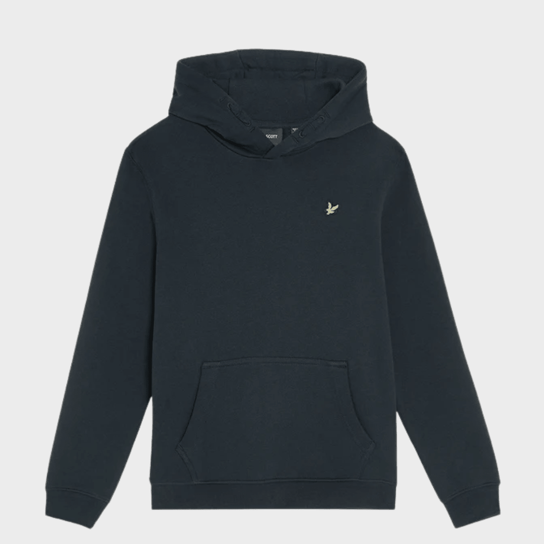 Kids Navy Lyle and Scott Logo Hoodie from You Know Who's
