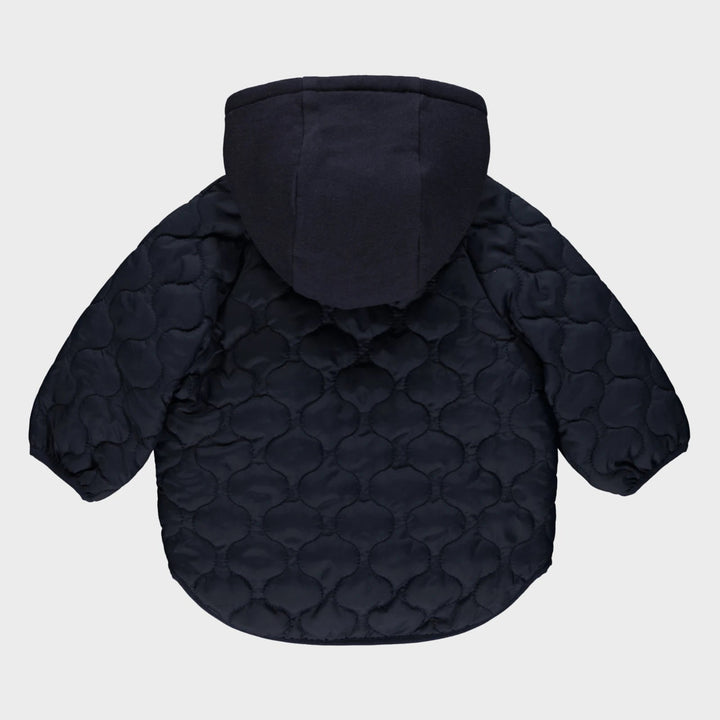 Kids Navy Quilted Jacket from You Know Who's