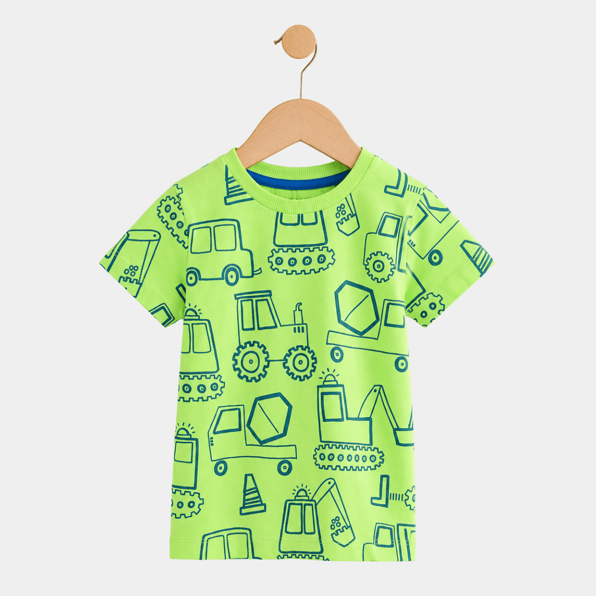 Kids Neon Digger T-Shirt from You Know Who's