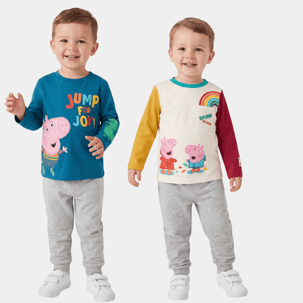 Kids Peppa Pig 2pk Top from You Know Who's