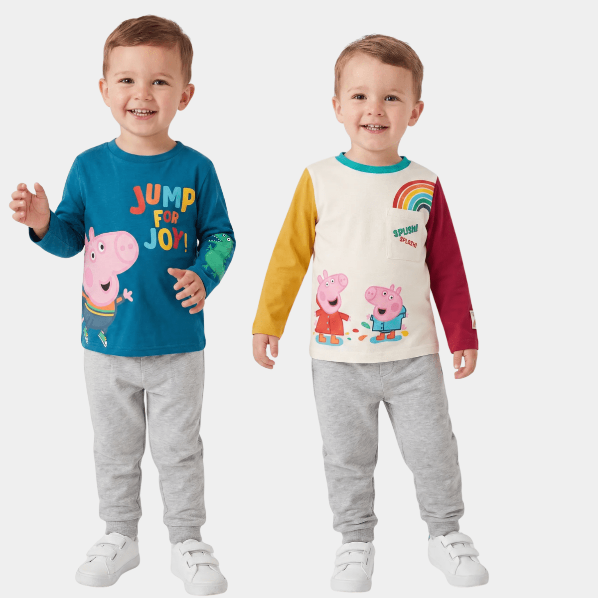 Kids Peppa Pig 2pk Top from You Know Who's