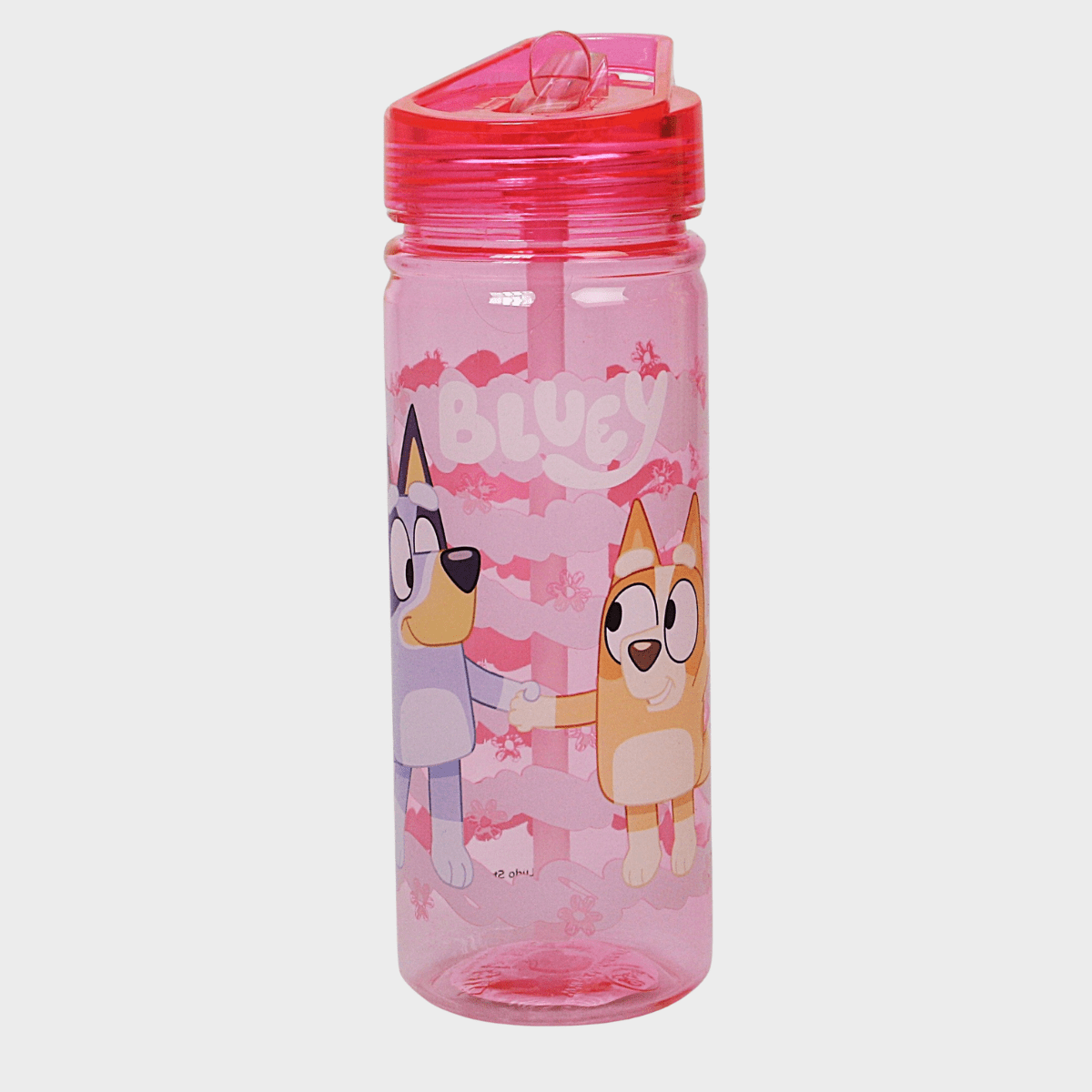 Kids Pink Bluey Themed Water Bottle from You Know Who's