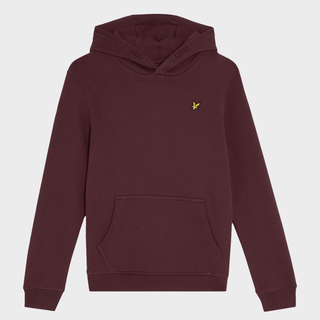 Kids Plum Lyle and Scott Logo Hoodie from You Know Who's