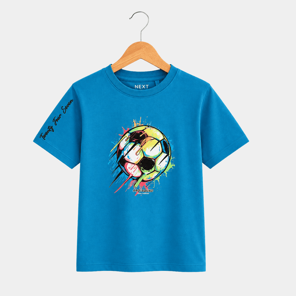 Kids Rainbow Football T-shirt from You Know Who's