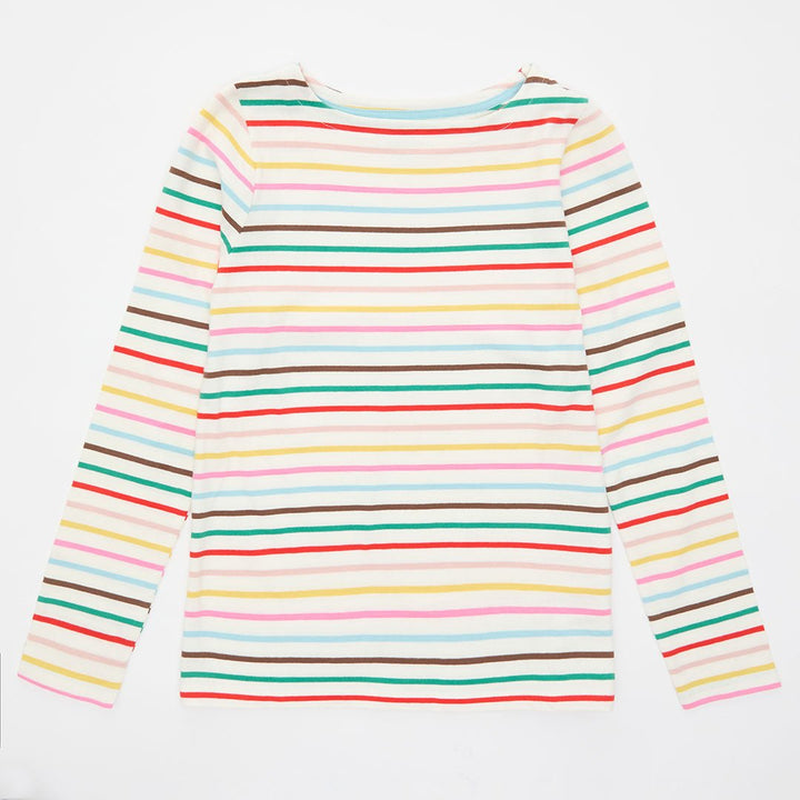 Kids Rainbow Striped Top from You Know Who's