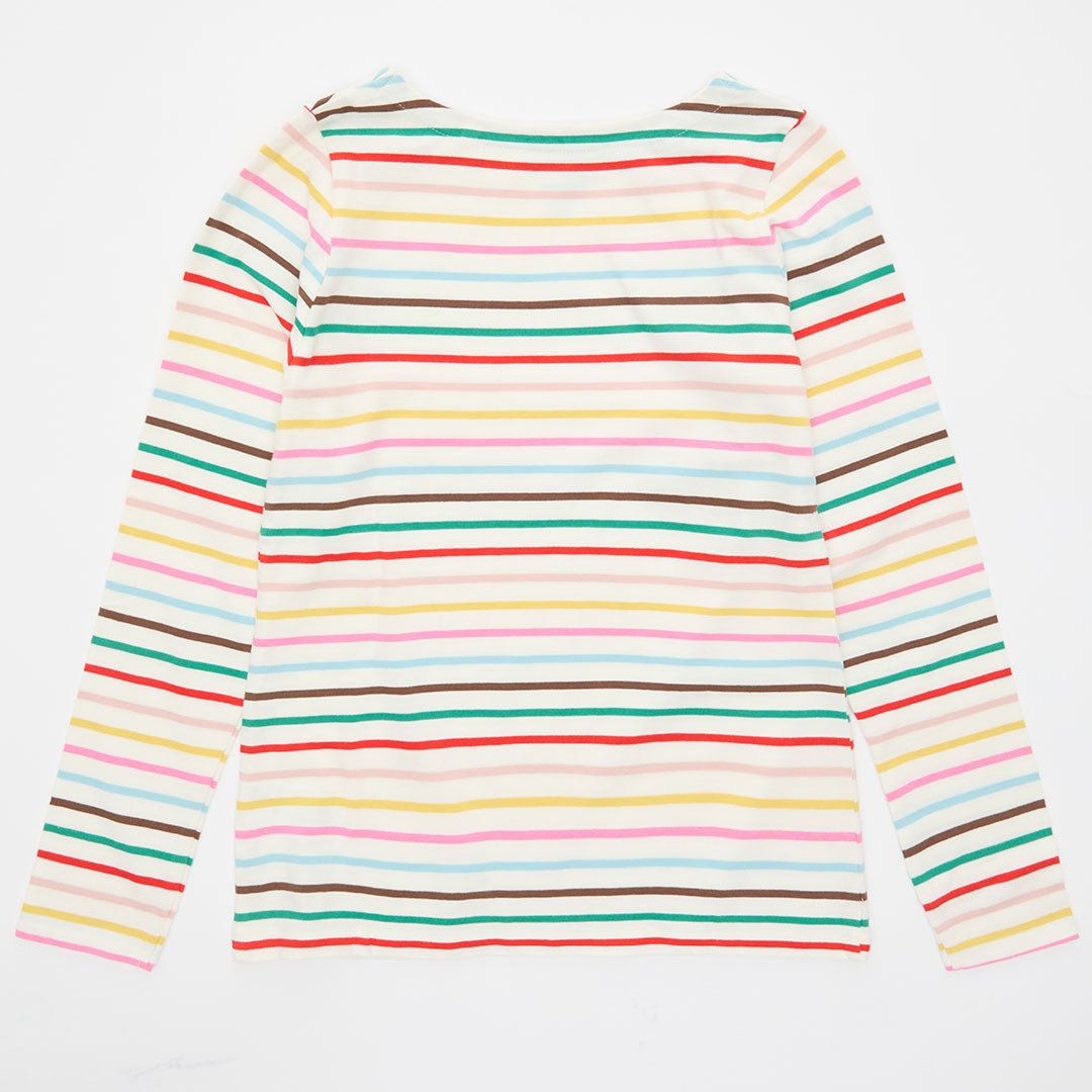 Kids Rainbow Striped Top from You Know Who's