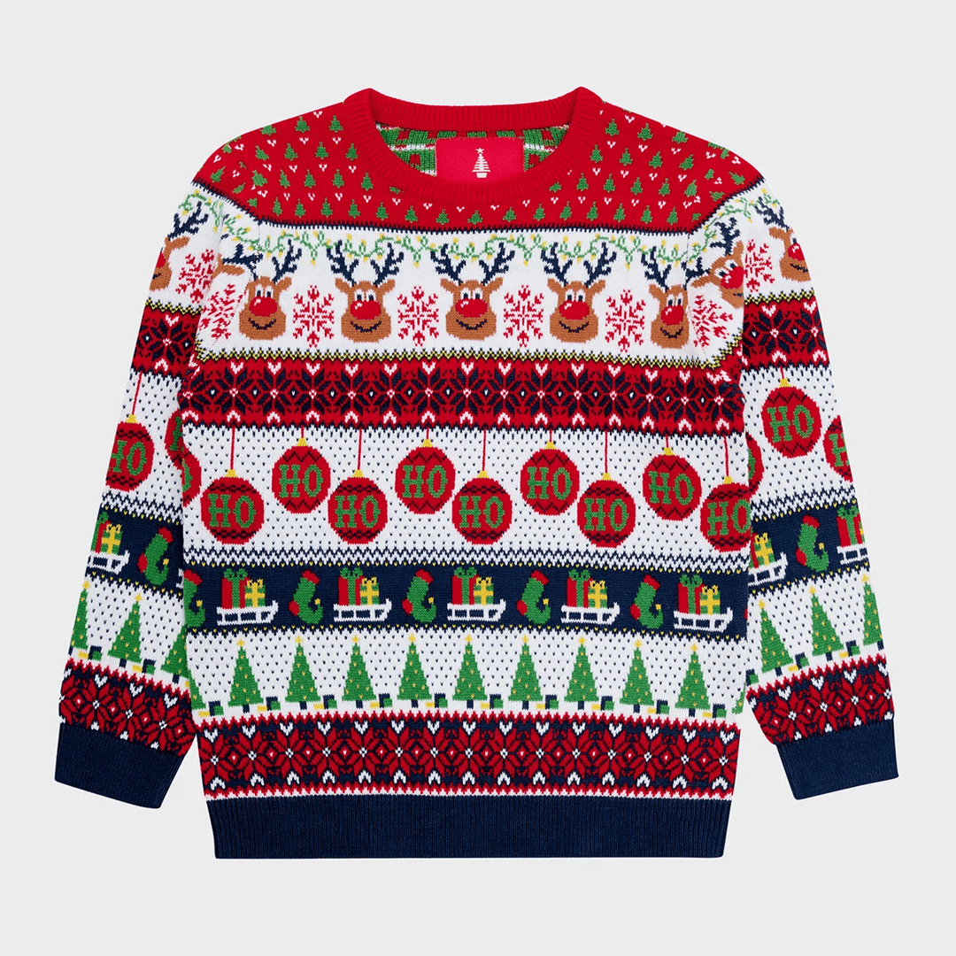 Kids Reindeer Christmas Jumper from You Know Who's