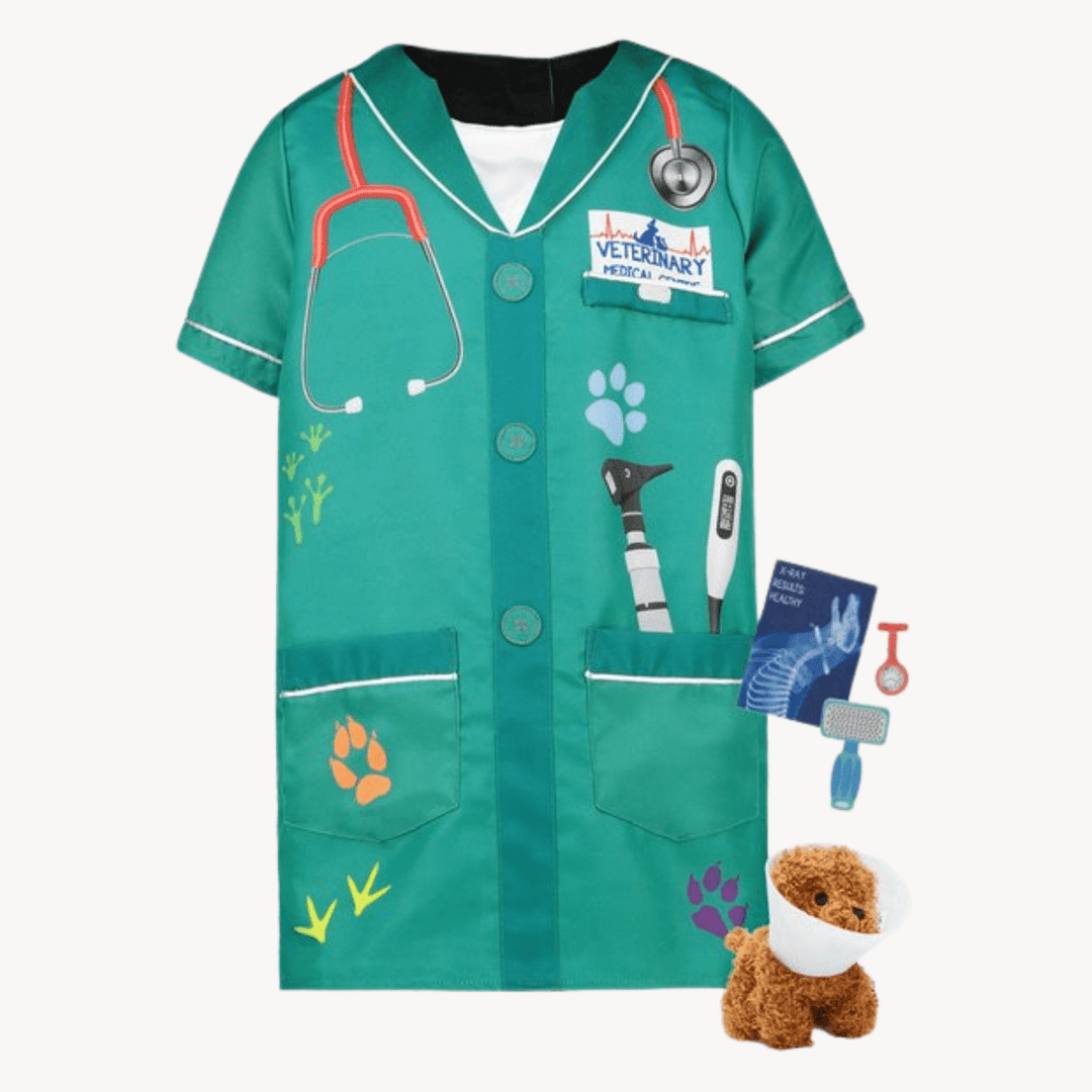 Kids Reversible Groomer/Vet Fancy Dress from You Know Who's