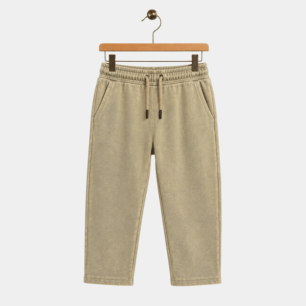 Kids Sage Acid Wash Joggers from You Know Who's