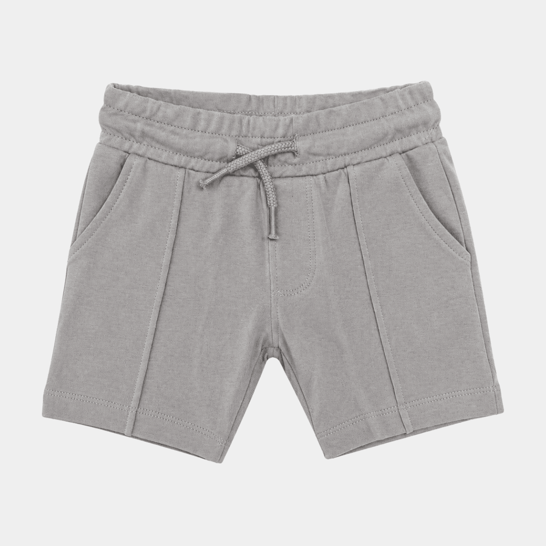 Kids Stone Pleated Jersey Shorts from You Know Who's