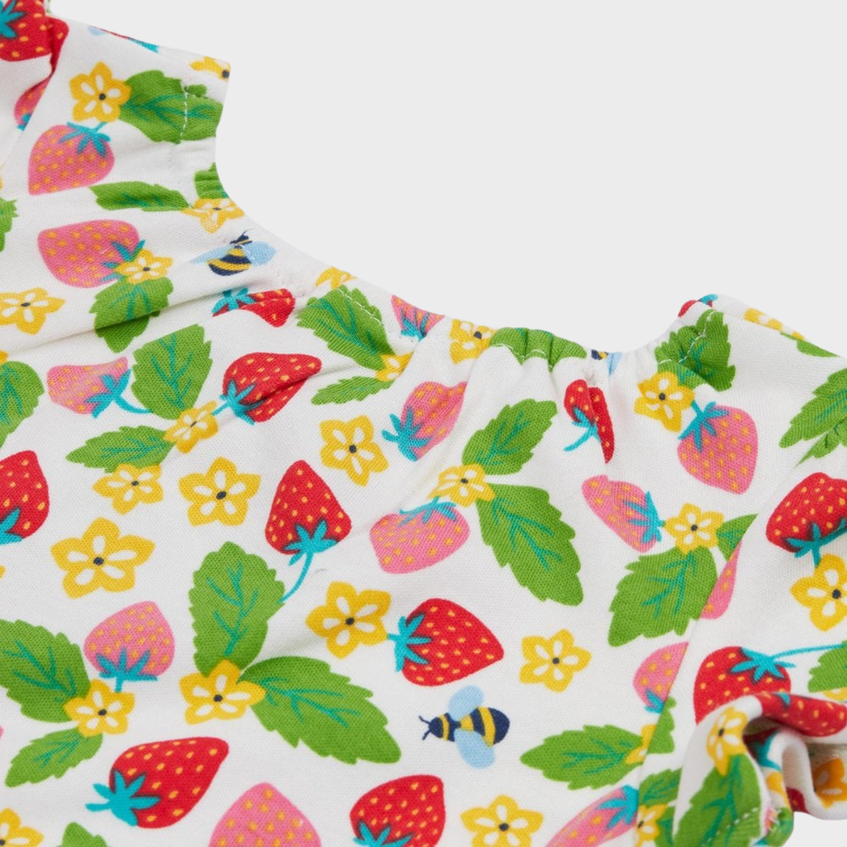 Kids Strawberrys Frugi Top from You Know Who's
