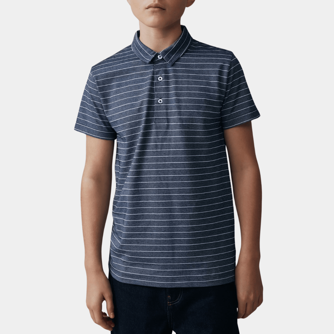Kids Stripe Polo from You Know Who's