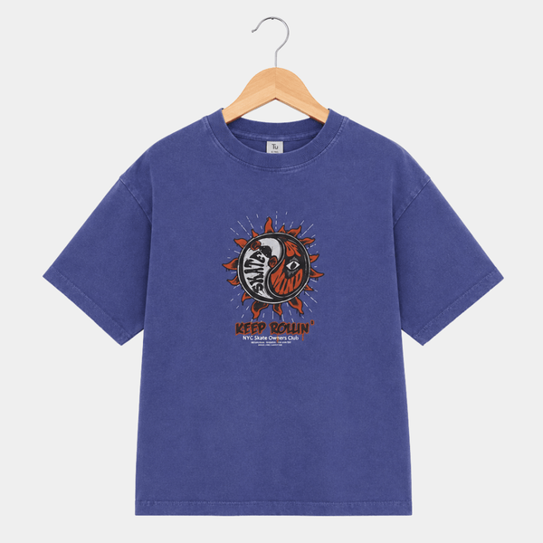 Kids Sun Skate Of Mind T-Shirt from You Know Who's