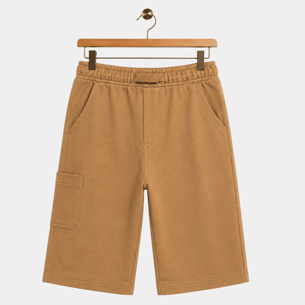 Kids Tan Double Pocket Joggers from You Know Who's