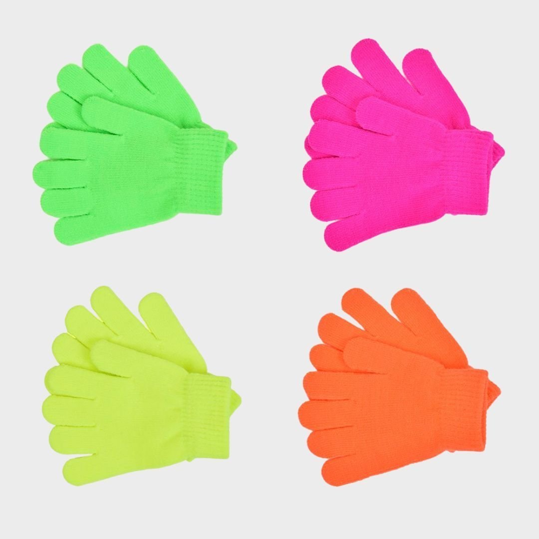 Kids Thermal Neon Magic Gloves from You Know Who's