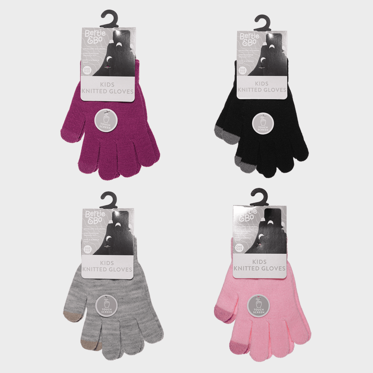 Kids Thermal Phone Touch Gloves from You Know Who's