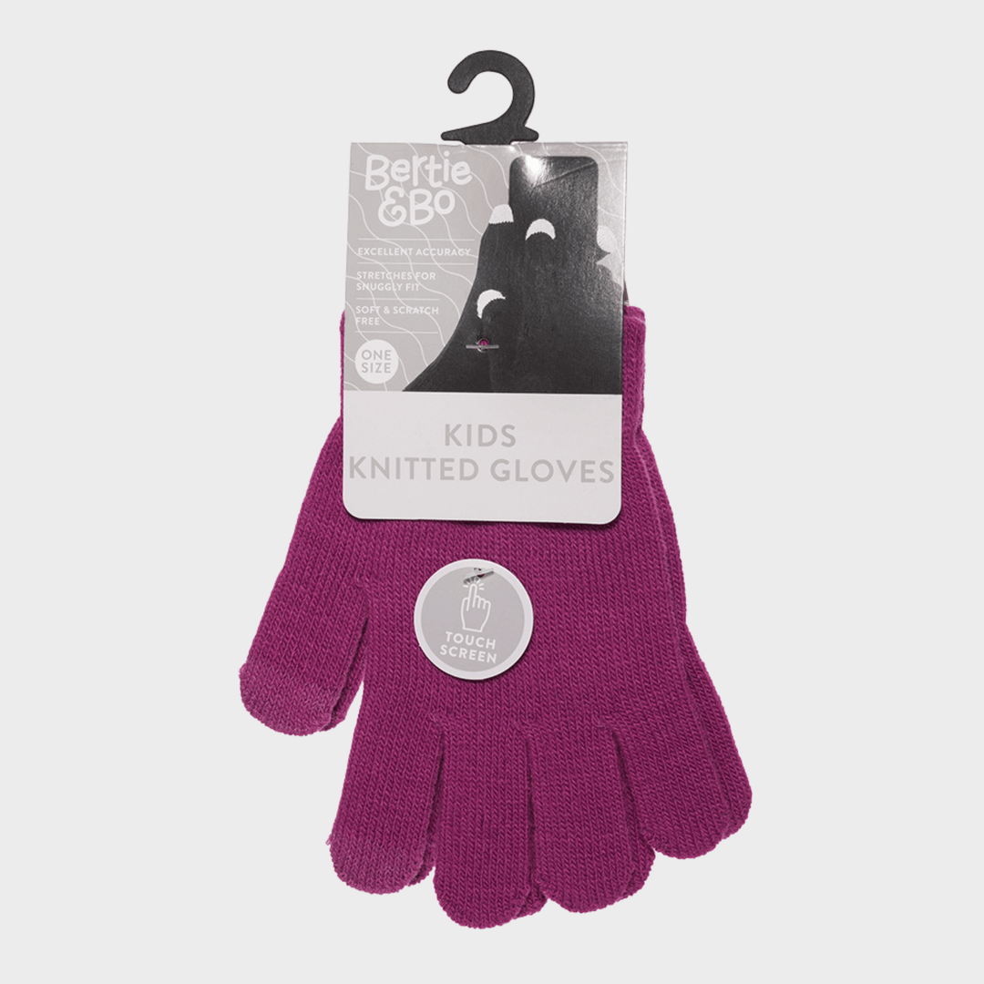 Kids Thermal Phone Touch Gloves from You Know Who's